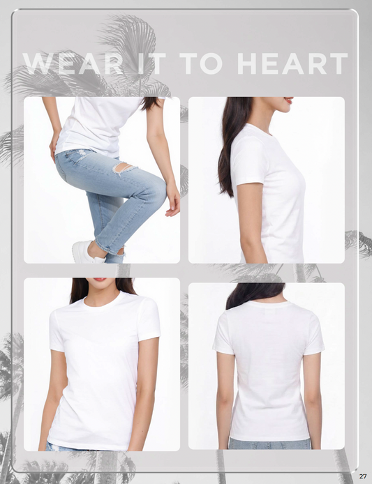 1210 - Women's Cotton Crew Neck T-shirt