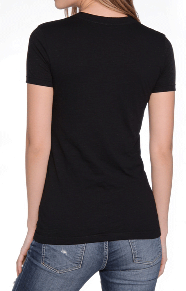 1212 - Women's Cotton V-NeckT-shirt