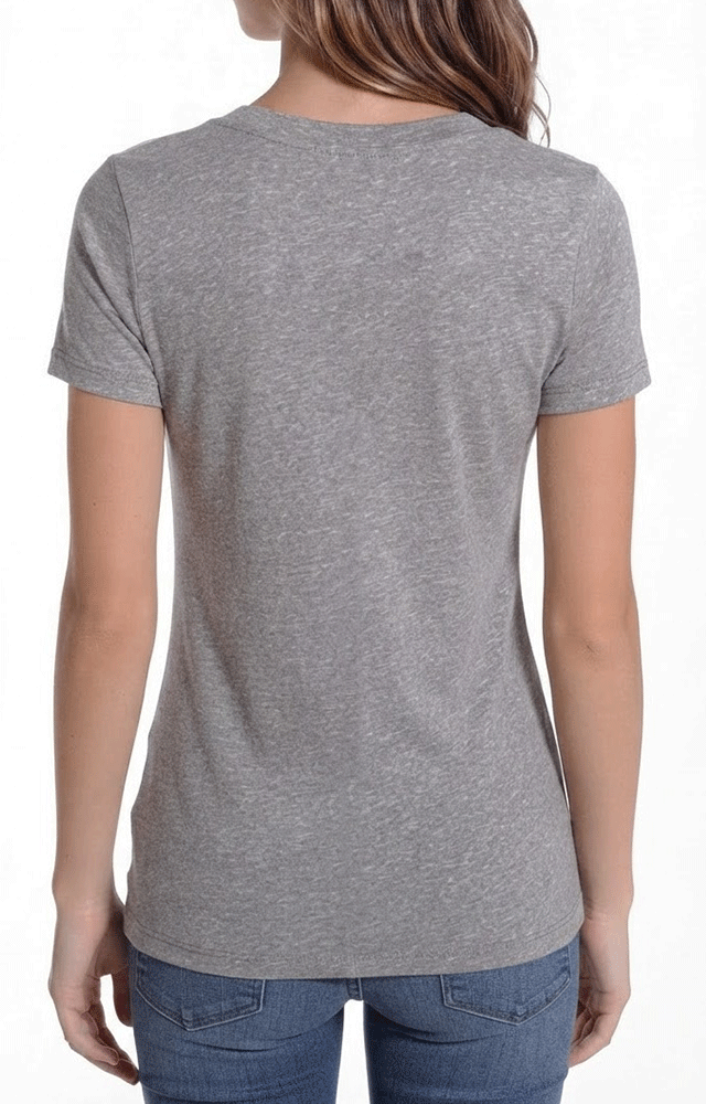 1512 - Women's Triblend V-Neck T-shirt