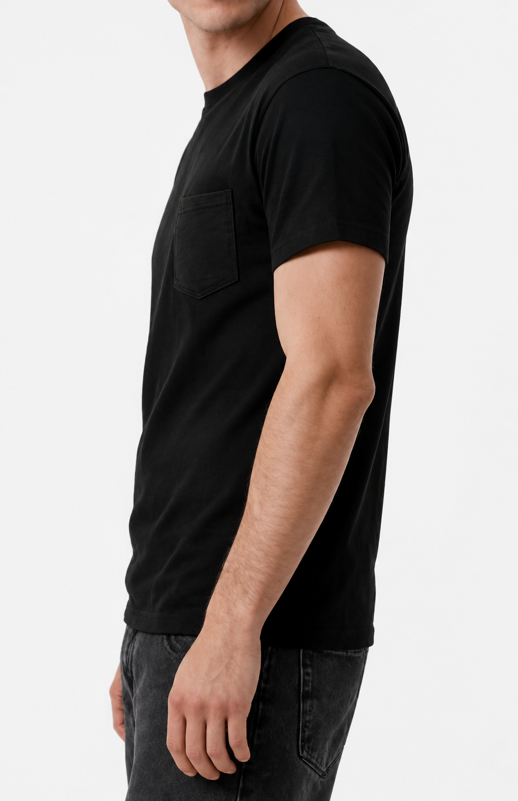 2440 - Men's CVC Pocket T-shirt