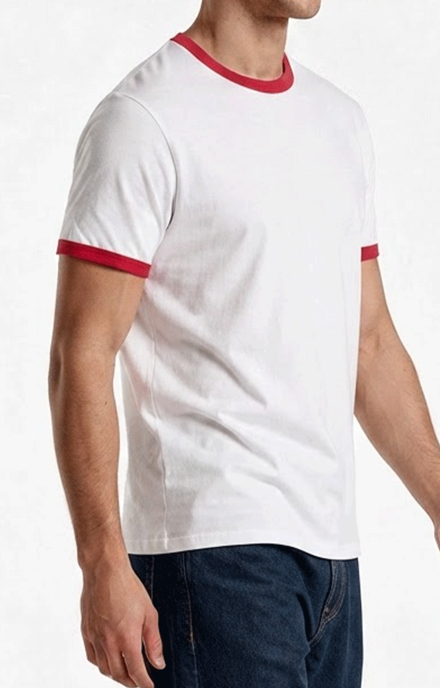 2431 - Men's CVC Ringer T-shirt