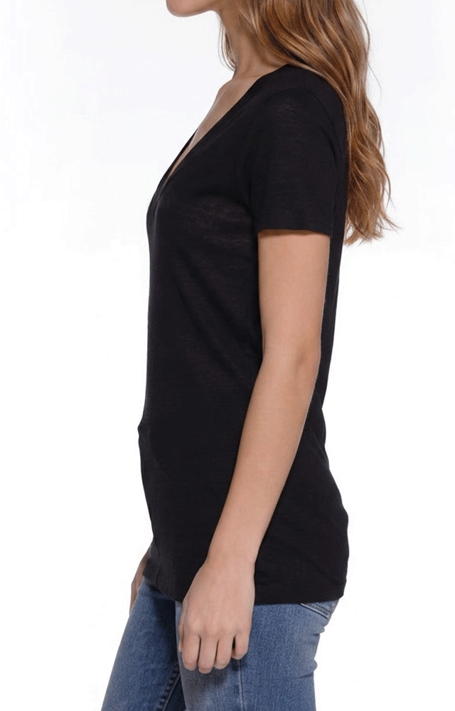1412 - Women's CVC V-Neck T-shirt