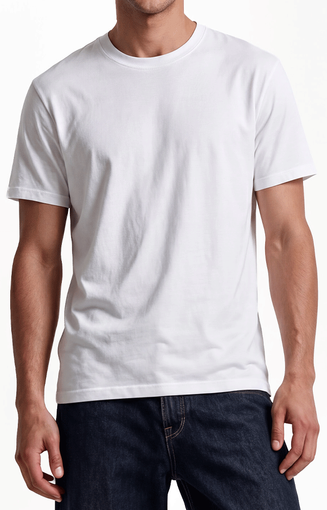 2410 - Men's CVC Crew Neck T-shirt