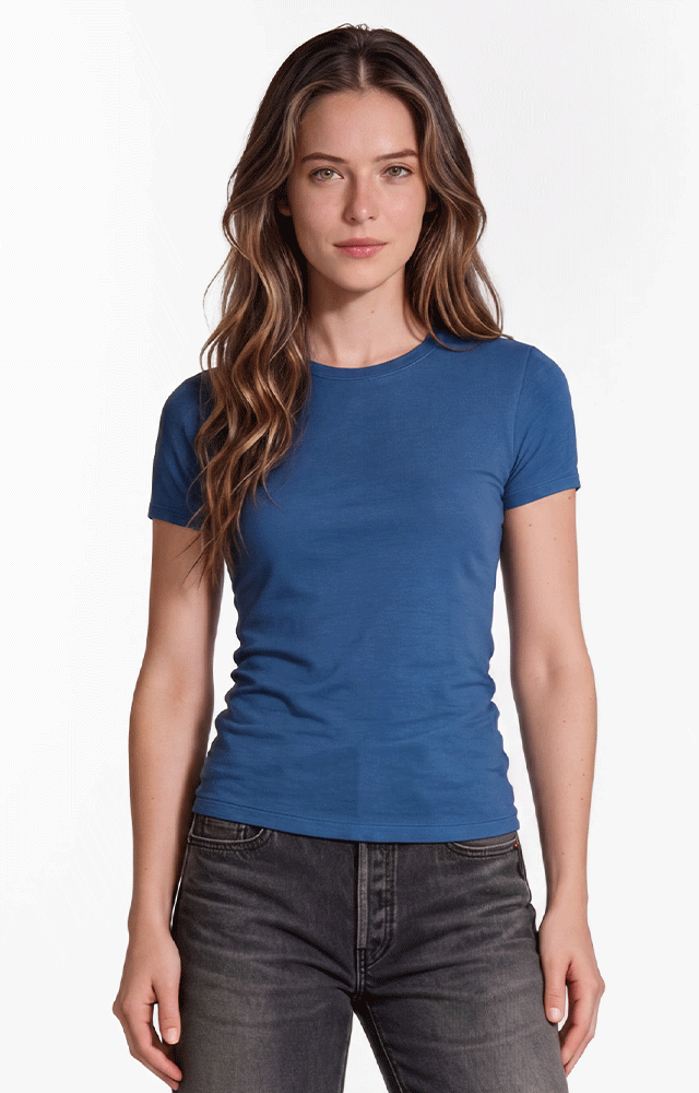 1410 - Women's CVC Crew Neck T-shirt