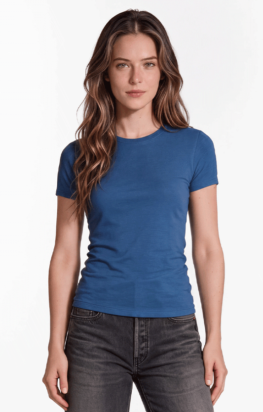 1410 - Women's CVC Crew Neck T-shirt
