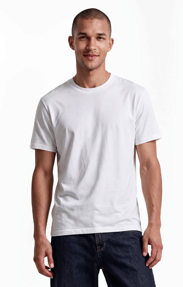 2410 - Men's CVC Crew Neck T-shirt