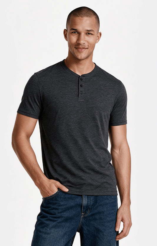 2460 - Men's CVC Henley