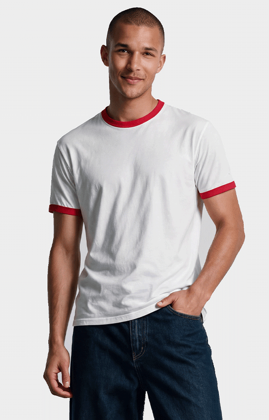 2431 - Men's CVC Ringer T-shirt